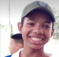 Lucas Eduardo Martins, 14 anos